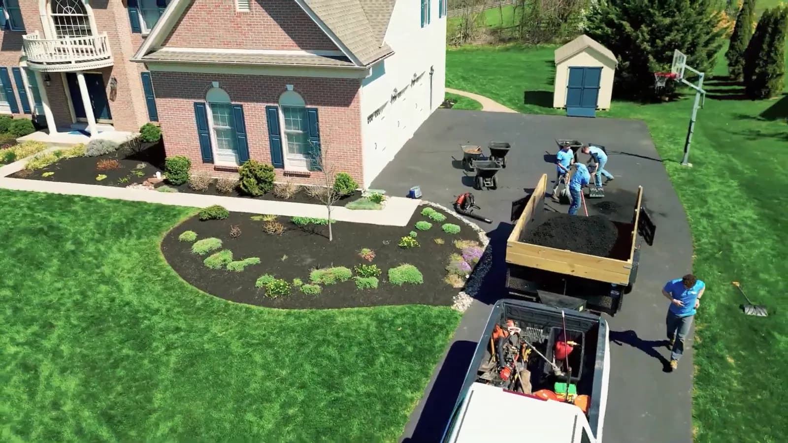 Mulch Installation in Doylestown, PA