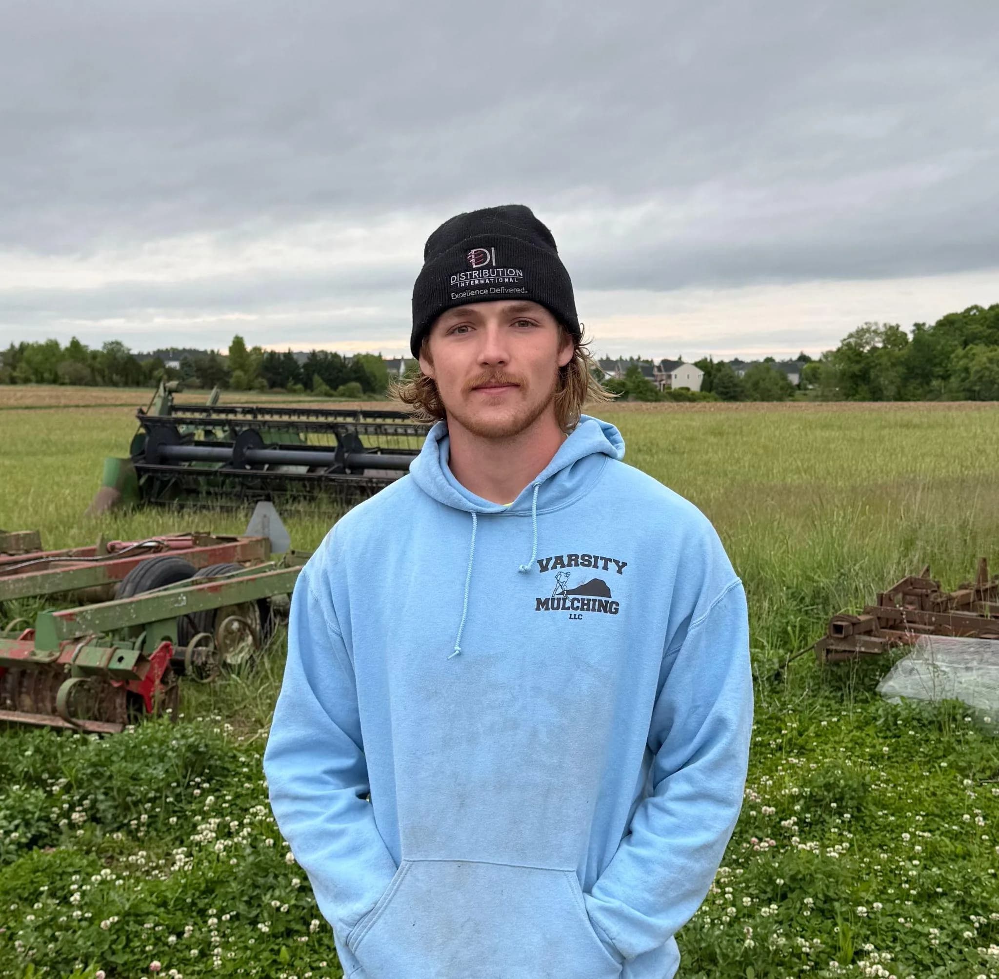 Connor, Crew Lead at Varsity Mulching